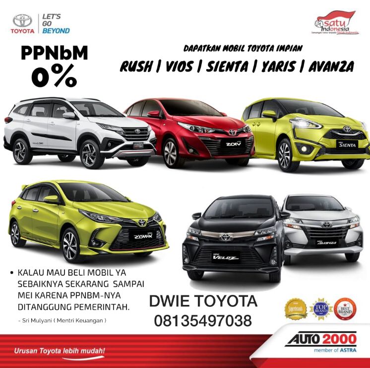 Promo Toyota Samarinda PpnBM Datang Lagi